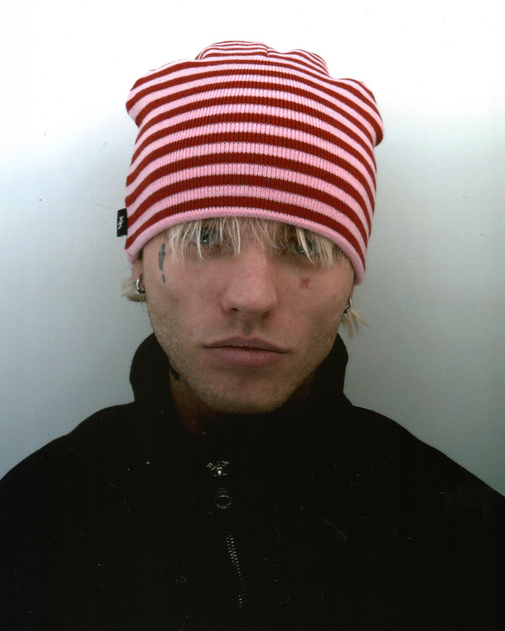 STRIPED OUT BEANIE
