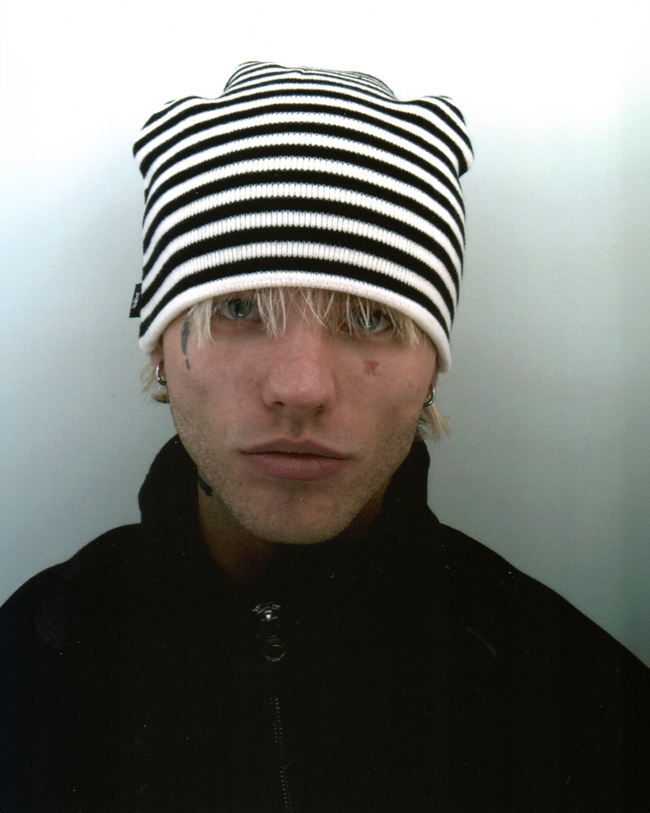 STRIPED OUT BEANIE