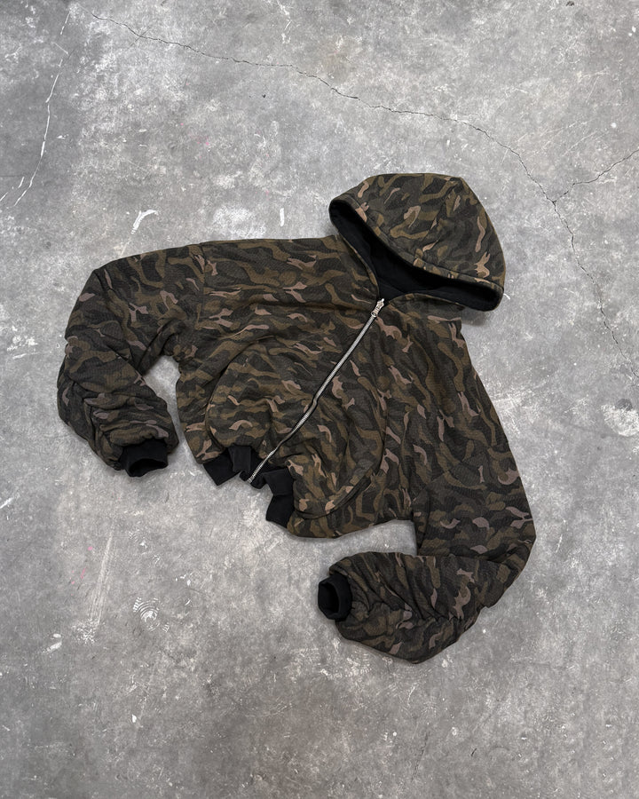 REVERSIBLE ZIP UP BOMBER